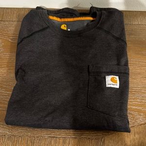 Carhartt force long sleeve medium grey